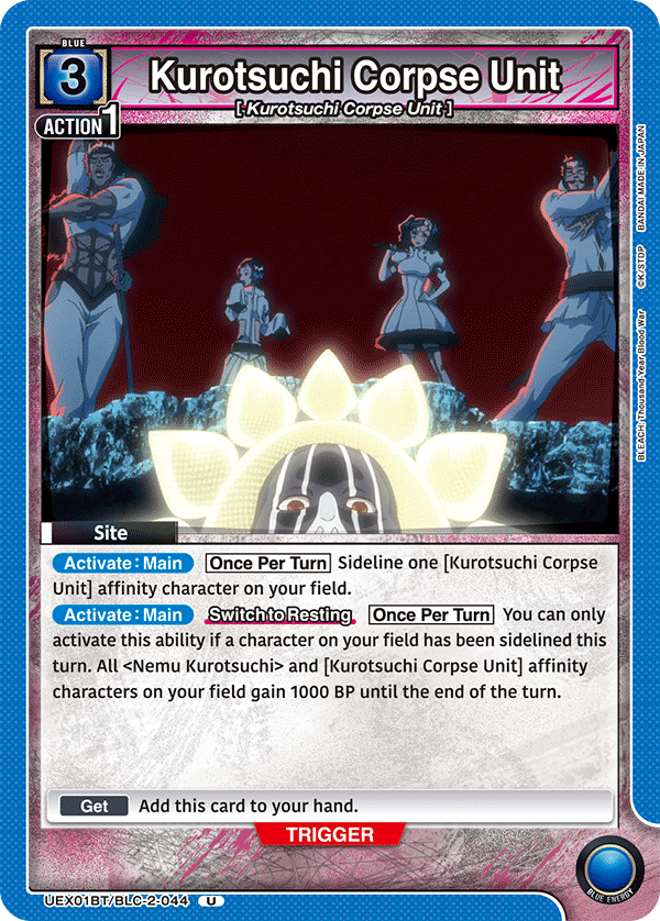 Kurotsuchi Corpse Unit (Site) (UEX01BT/BLC-2-044) (U)
