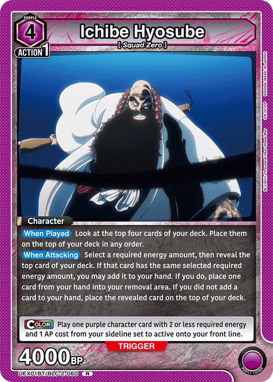 Ichibe Hyosube (Character) (UEX01BT/BLC-2-060) (R)