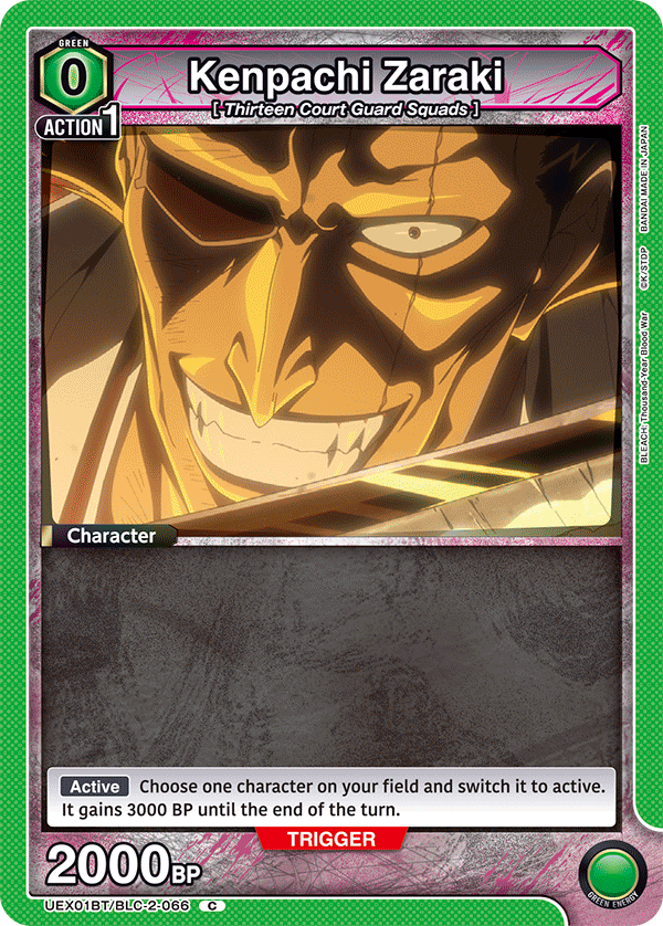 Kenpachi Zaraki (Character) (UEX01BT/BLC-2-066) (C)