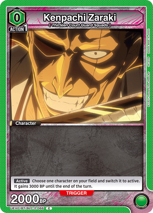 Kenpachi Zaraki (Character) (UEX01BT/BLC-2-066) (C)
