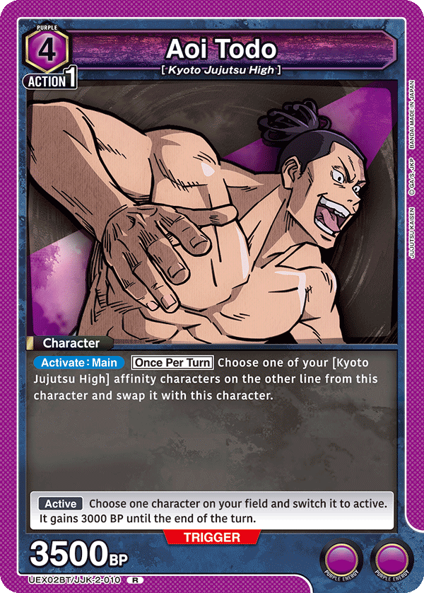 Aoi Todo (Character) (UEX02BT/JJK-2-010) (R)