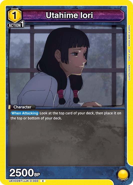 Utahime Iori (Character) (UEX02BT/JJK-3-003) (C)