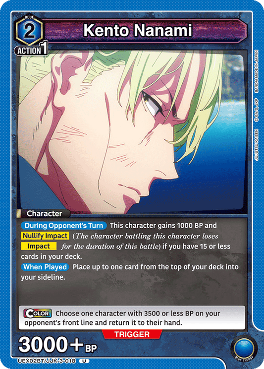 Kento Nanami (Character) (UEX02BT/JJK-3-018) (U)