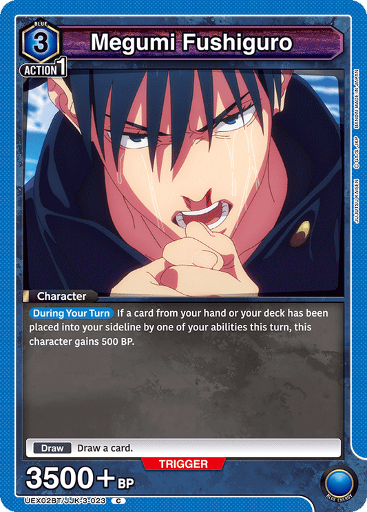 Megumi Fushiguro (Character) (UEX02BT/JJK-3-023) (C)