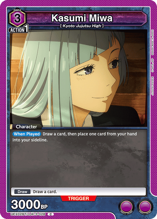 Kasumi Miwa (Character) (UEX02BT/JJK-3-028) (C)