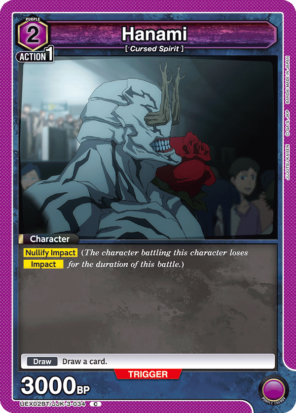Hanami (Character) (UEX02BT/JJK-3-034) (C)