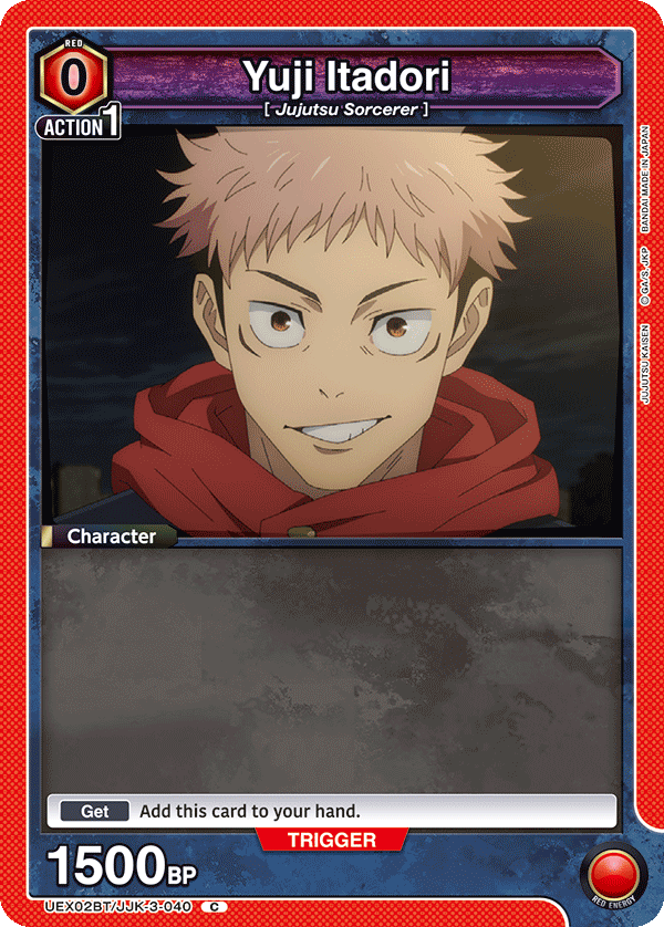 Yuji Itadori (Character) (UEX02BT/JJK-3-040) (C)