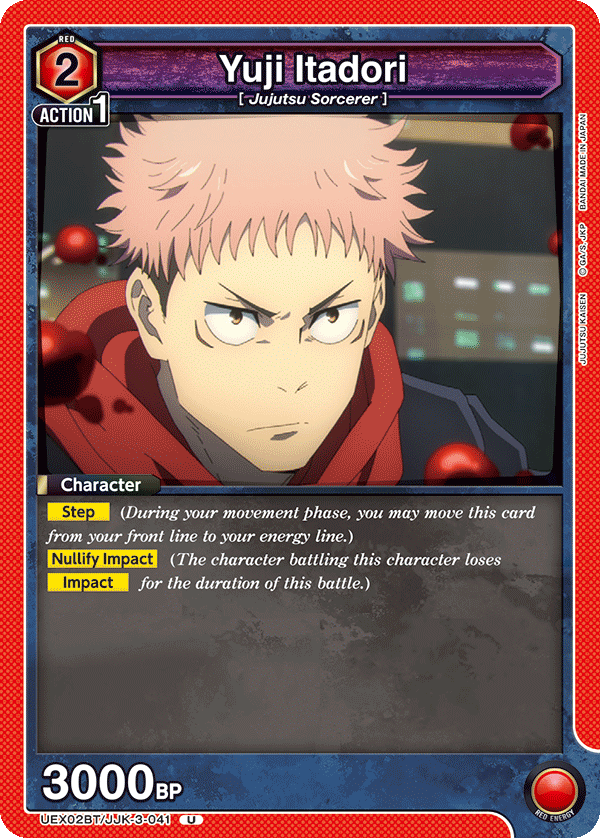 Yuji Itadori (Character) (UEX02BT/JJK-3-041) (U)
