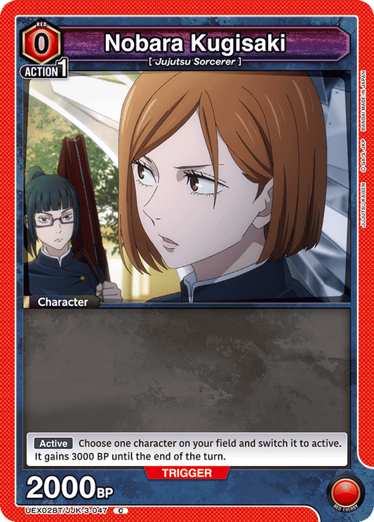 Nobara Kugisaki (Character) (UEX02BT/JJK-3-047) (C)