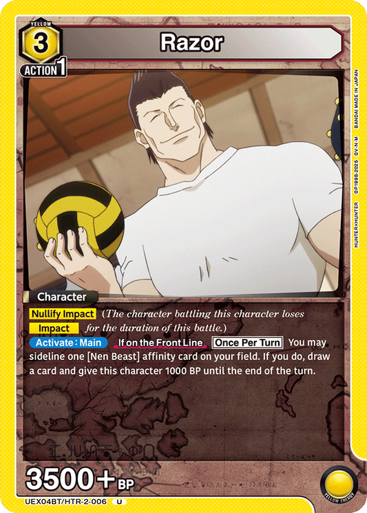 Razor (Character) (UEX04BT/HTR-2-006) (U)