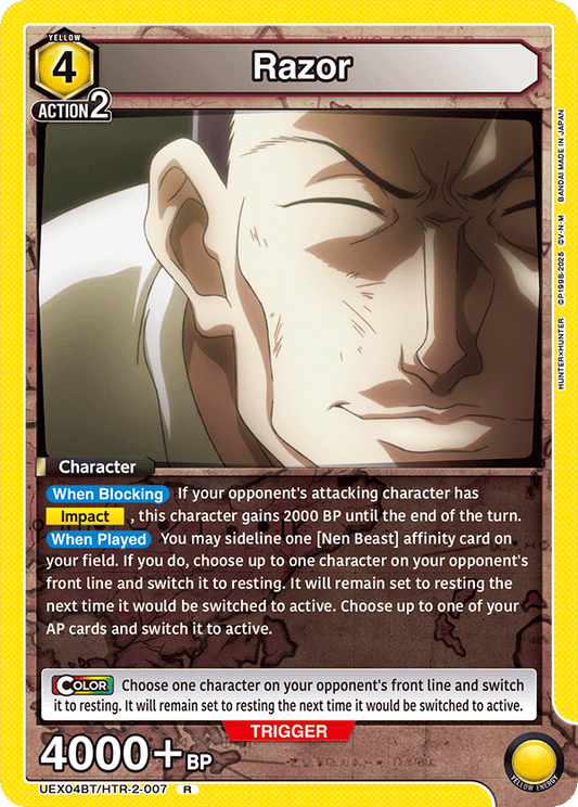 Razor (Character) (UEX04BT/HTR-2-007) (R)