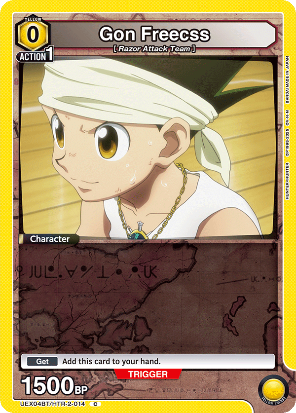 Gon Freecss (Character) (UEX04BT/HTR-2-014) (C)