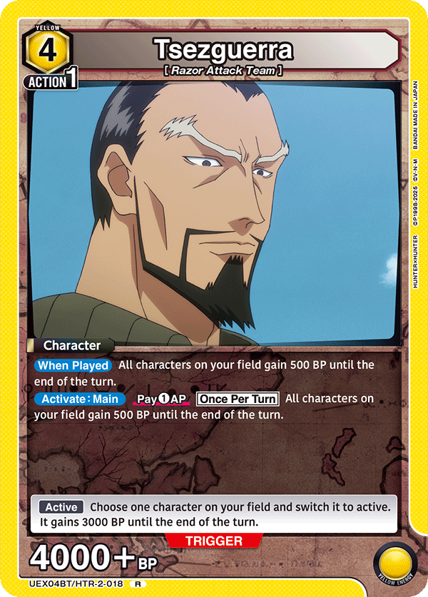 Tsezguerra (Character) (UEX04BT/HTR-2-018) (R)