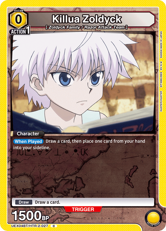 Killua Zoldyck (Character) (UEX04BT/HTR-2-027) (C)