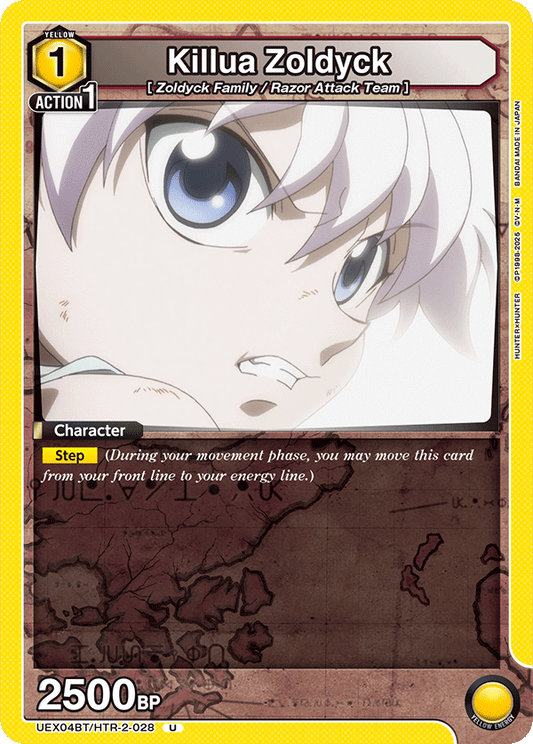 Killua Zoldyck (Character) (UEX04BT/HTR-2-028) (U)