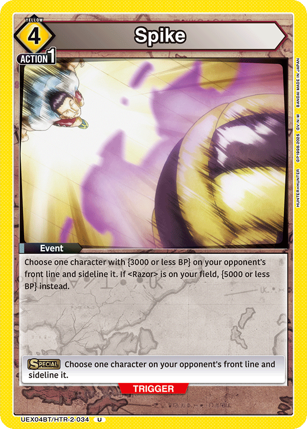 Spike (Event) (UEX04BT/HTR-2-034) (U)