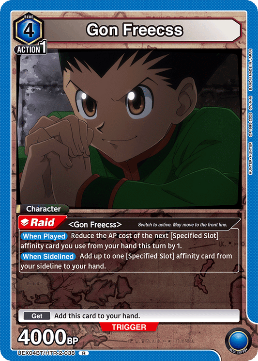 Gon Freecss (Character) (UEX04BT/HTR-2-038) (R)