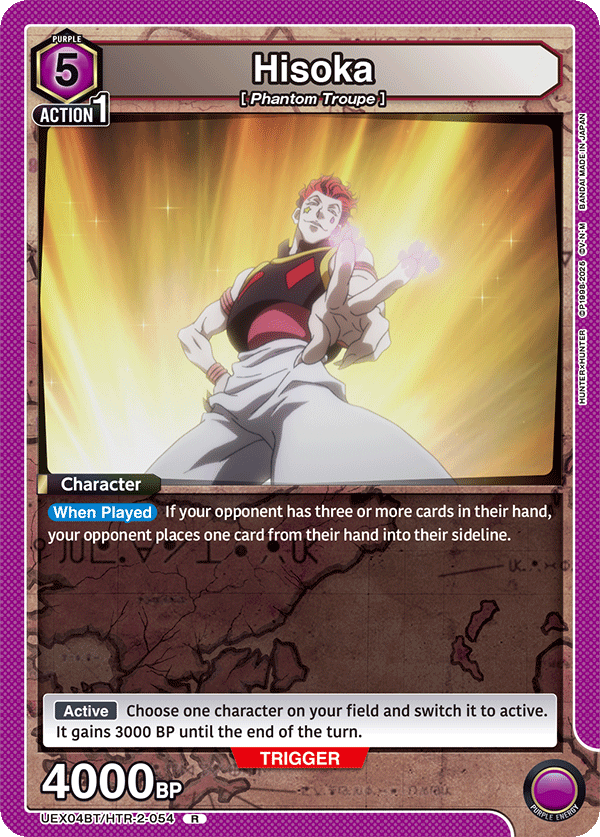 Hisoka (Character) (UEX04BT/HTR-2-054) (R)
