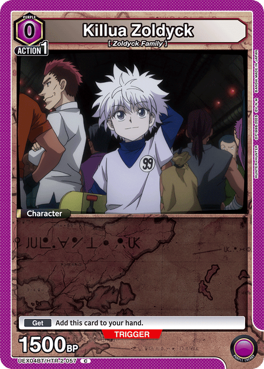 Killua Zoldyck (Character) (UEX04BT/HTR-2-057) (C)