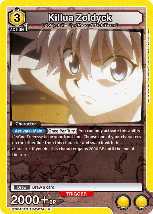 Killua Zoldyck (Character) (UEX04BT/HTR-2-074) (R)