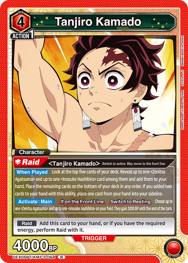 Tanjiro Kamado (Character) (UEX05BT/KMY-3-064) (R)