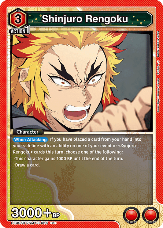 Shinjuro Rengoku (Character) (UEX05BT/KMY-3-066) (C)