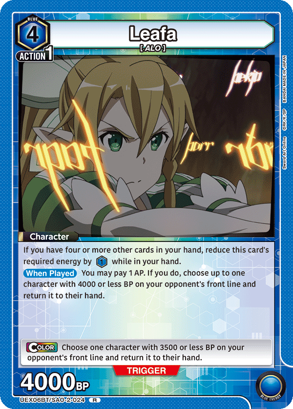 Leafa (Character) (UEX06BT/SAO-2-024) (R)