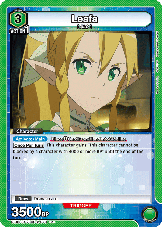 Leafa (Character) (UEX06BT/SAO-2-070) (C)