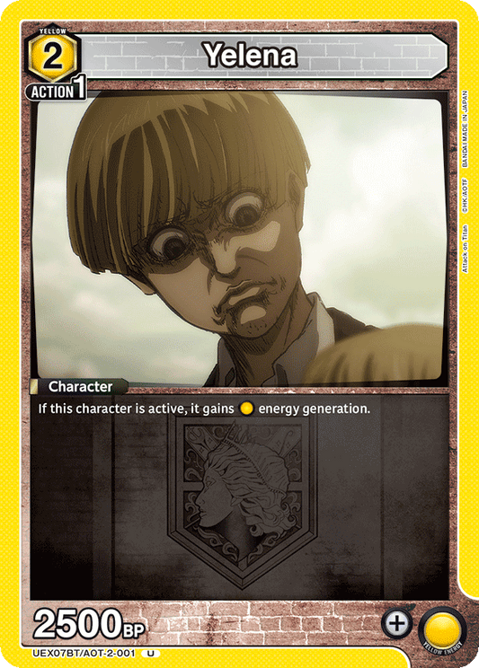 Yelena (Character) (UEX07BT/AOT-2-001) (UC)