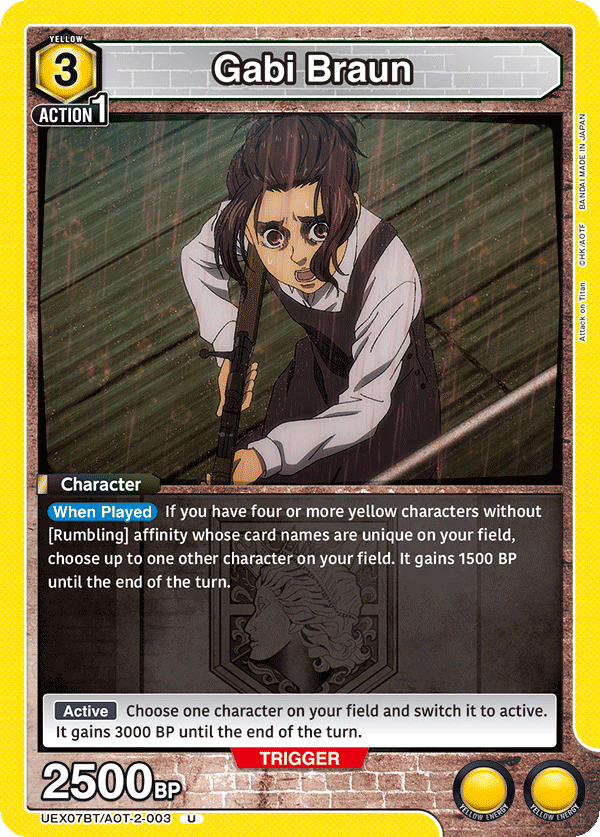 Gabi Braun (Character) (UEX07BT/AOT-2-003) (UC)