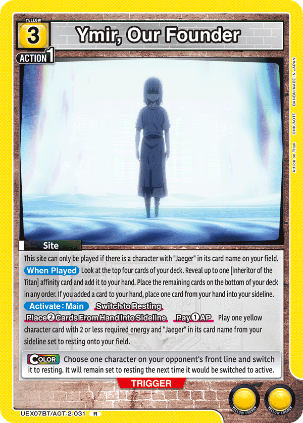 Ymir, Our Founder (Site) (UEX07BT/AOT-2-031) (R)