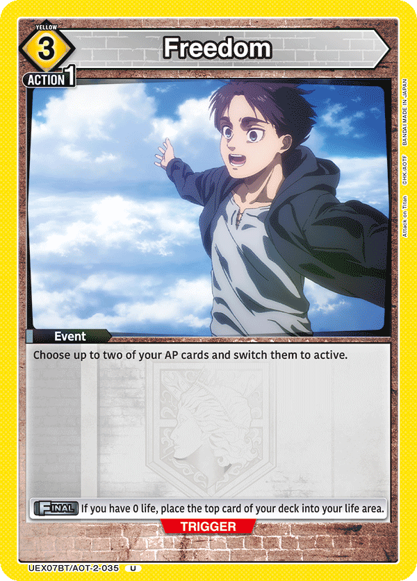 Freedom (Event) (UEX07BT/AOT-2-035) (UC)