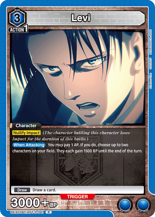 Levi (Character) (UEX07BT/AOT-2-041) (R)
