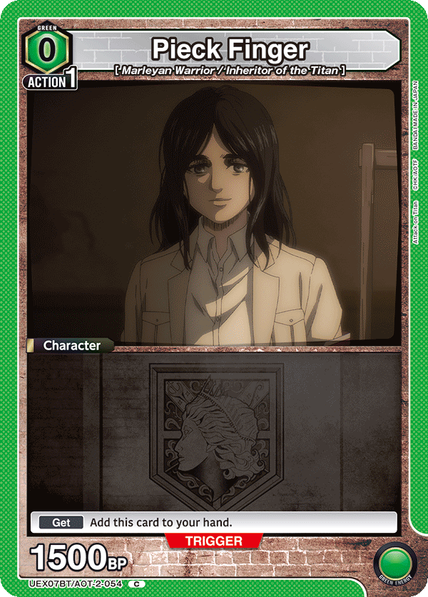 Pieck Finger (Character) (UEX07BT/AOT-2-054) (C)