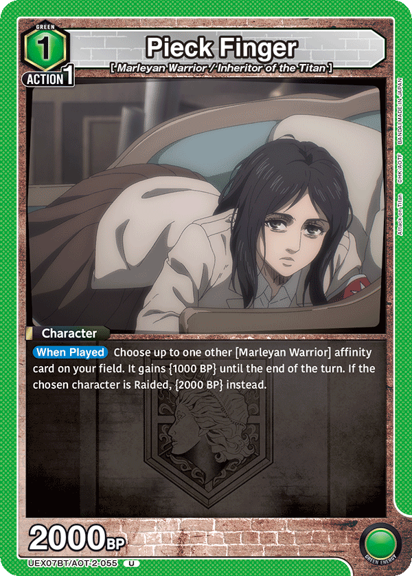 Pieck Finger (Character) (UEX07BT/AOT-2-055) (UC)