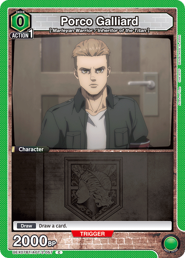 Porco Galliard (Character) (UEX07BT/AOT-2-057) (C)