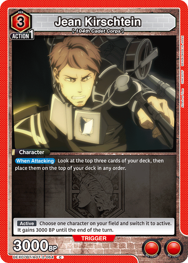 Jean Kirschtein (Character) (UEX07BT/AOT-2-064) (C)