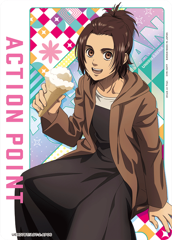 Action Point Card(Attack on Titan) (Action Point) (UEX07BT/AOT-2-AP06) (AP)