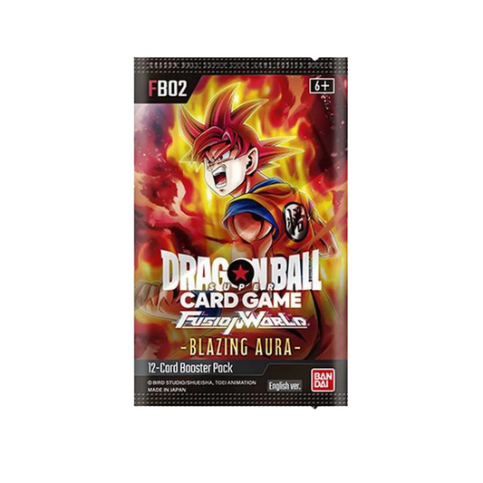 Dragon Ball FW FB02 Blazing Aura Booster Pack