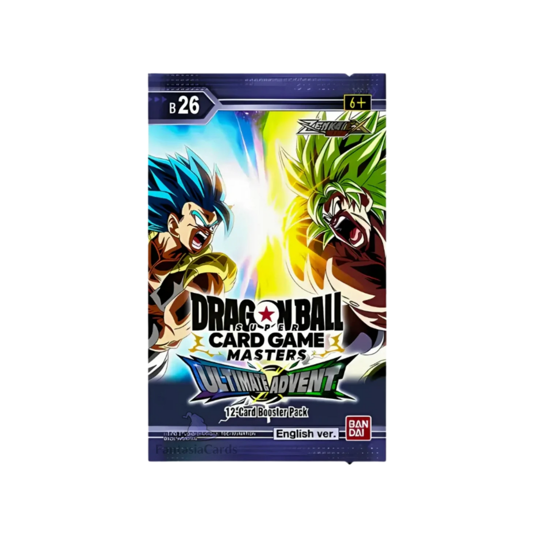 Dragon Ball Master B26 Ultimate Advent Booster Pack