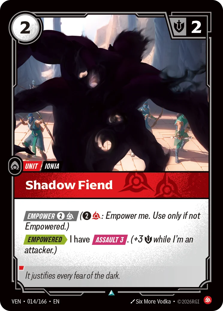 Shadow Fiend (Unit) (VEN-014/166) (U)
