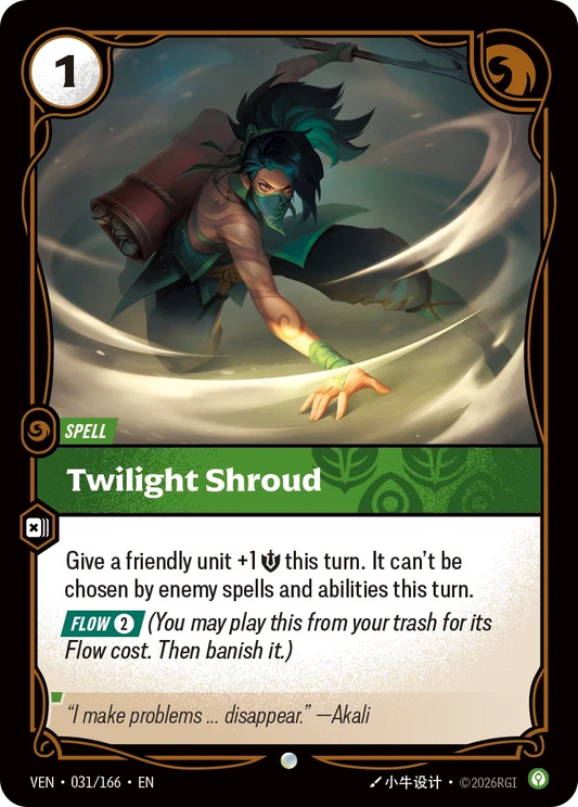 Twilight Shroud (Spell) (VEN-031/166) (C)