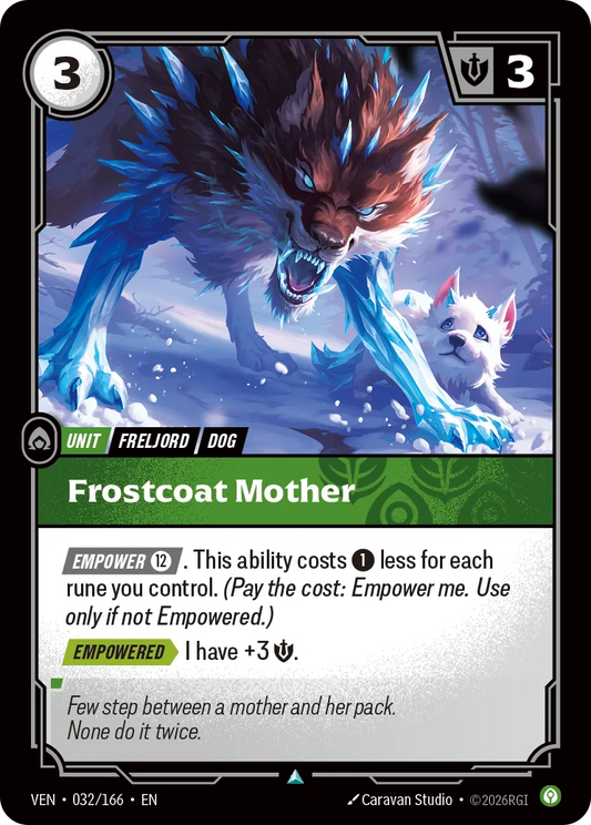 Frostcoat Mother (Unit) (VEN-032/166) (U)