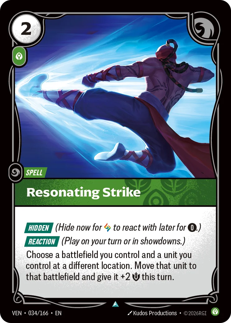 Resonating Strike (Spell) (VEN-034/166) (U)