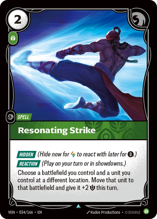 Resonating Strike (Spell) (VEN-034/166) (U)