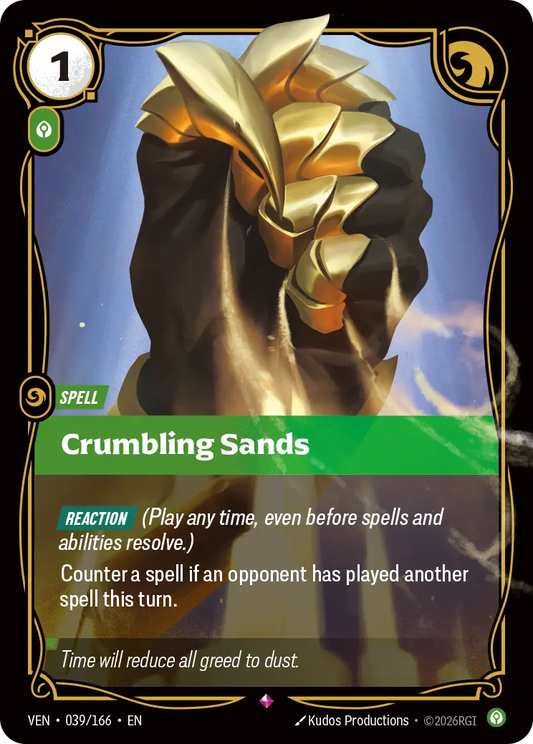 Crumbling Sands (Spell) (VEN-039/166) (R)