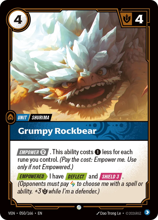 Grumpy Rockbear (Unit) (VEN-050/166) (C)