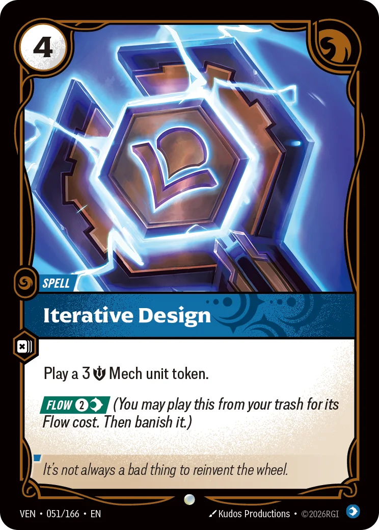 Iterative Design (Spell) (VEN-051/166) (C)