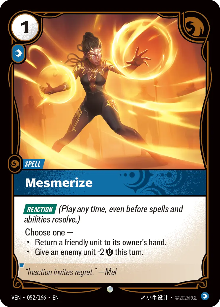 Mesmerize (Spell) (VEN-052/166) (C)