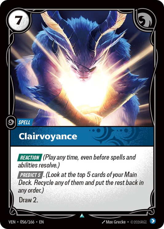Clairvoyance (Spell) (VEN-056/166) (U)